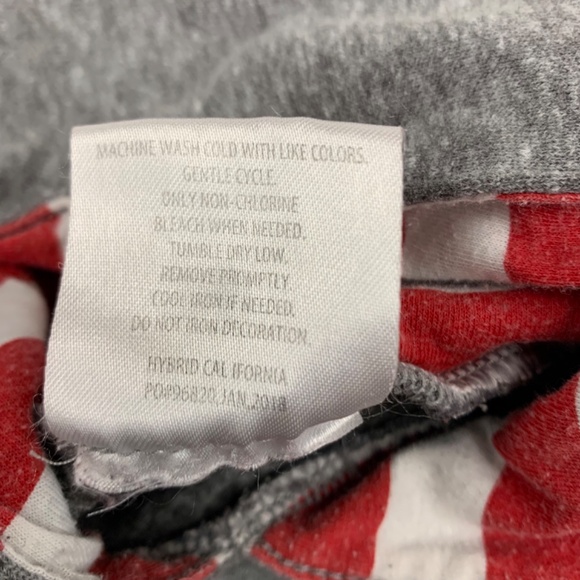 Boys /Kids Dr. Seuss Cat in the Hat raglan red grey pullover hoodie ears on hood - Picture 7 of 9